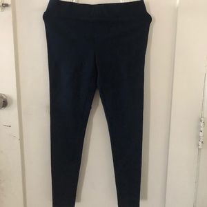 Simple Dark Navy Leggings